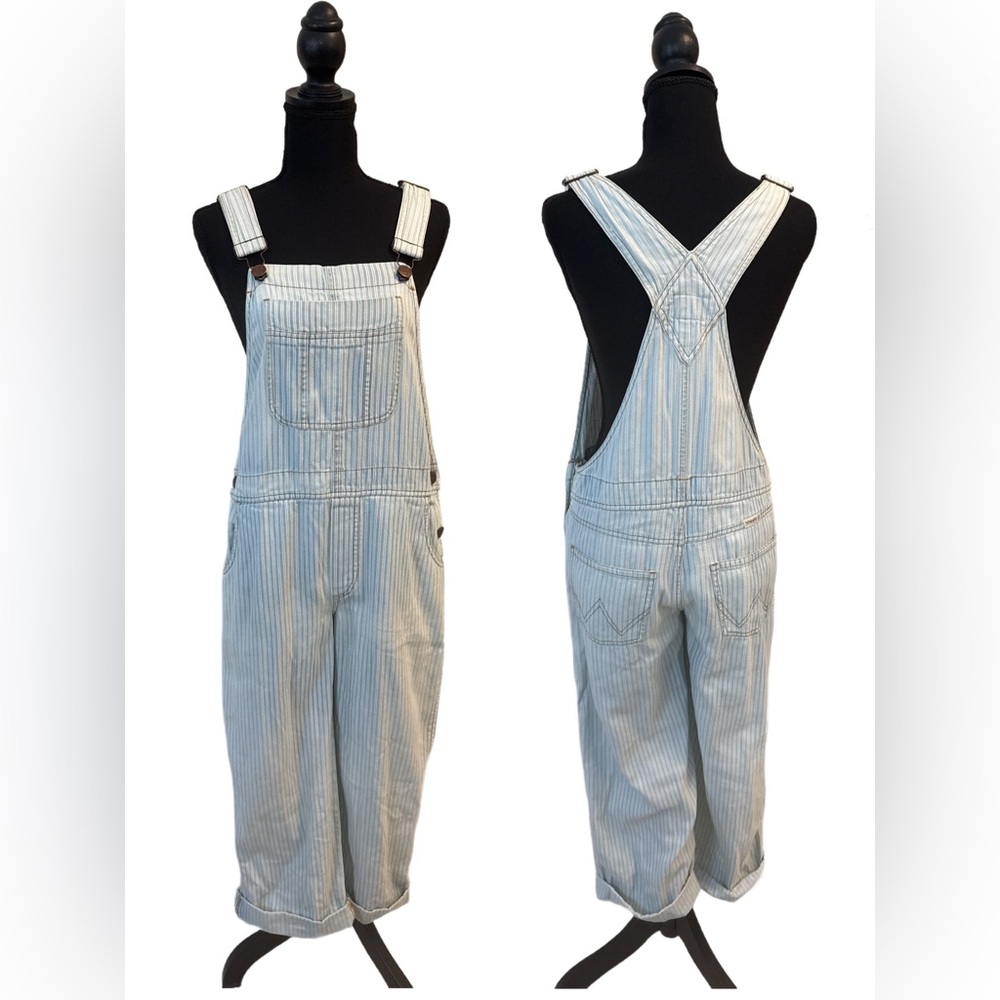 Women's Billabong Striped Denim Overalls